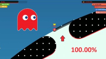 Paper.io 7 Map Control: 100.00% [Professional]