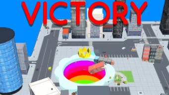 Hole.io Map Control: 100.00% - Big Hole WORLD RECORD #163