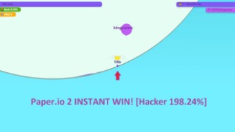 Paper.io 2 INSTANT WIN! [Hacker 198.24%]