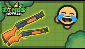 ZombsRoyale.io but im only allowed to use the Pump Shotgun