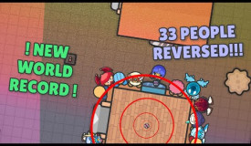 33 PEOPLE REVERSED INTO A HOUSE (WORLD RECORD) | ZombsRoyale.io