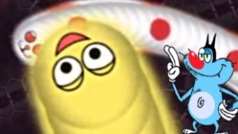 wormate.io oggy | world record worms Gameplay | in Hindi snake video