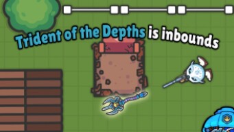 I came back to Zombsroyale for a day... (to play with trident)