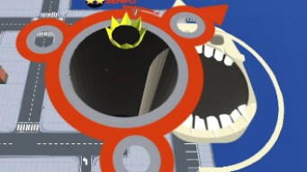 Hole.io Map Control: 100.00% - Big Hole WORLD RECORD #194