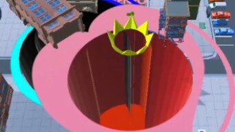 Hole.io Map Control: 100.00% - Big Hole WORLD RECORD #195