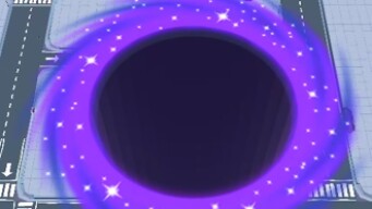 Hole.io  New mode in the game - Big Hole WORLD RECORD #47