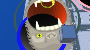 Hole.io  New mode in the game - Big Hole WORLD RECORD #49