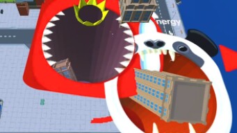 Hole.io Map Control: 100.00% - Big Hole WORLD RECORD #214