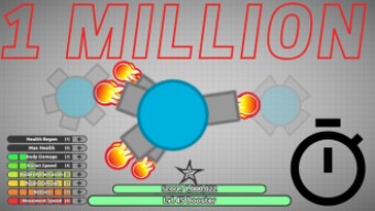 The Unstoppable Booster - 1M In FFA - Diep.io