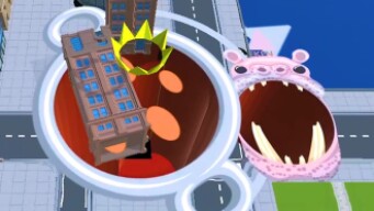 Hole.io Map Control: 100.00% - Big Hole WORLD RECORD #247