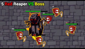 Five Premium Reaper Killed Boss Easily in EvoWorld