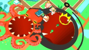 Hole.io Map Control: 100.00% - Time Mode Big Hole WORLD RECORD #277