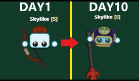 Starve.io How to make the strongest equipment with a bow