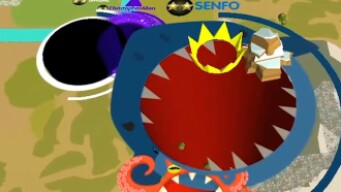 Hole.io Map Control: 100.00% - Time Mode Big Hole WORLD RECORD #299