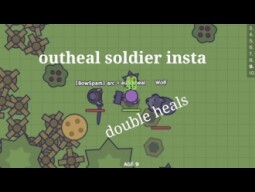 best moomoo.io healer (double heal montage)