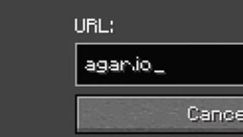 I tried to play agar.io in minecraft..