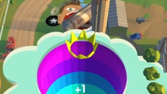 Hole.io Map Control: 100.00% - Time Mode Big Hole WORLD RECORD #329