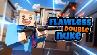 INSANE Flawless Double Nuke In krunker.io