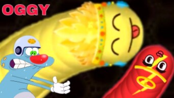 WORMATE.io / Killing Stoped Snake / OGGY and JACK in Hindi Play WORMATE IO