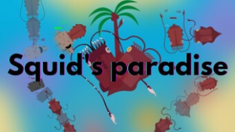Squid's paradise | Giant squid & Colossal squid | DEEEEP.IO MONTAGE