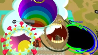 Hole.io Map Control: 100.00% - Time Mode Big Hole WORLD RECORD #363