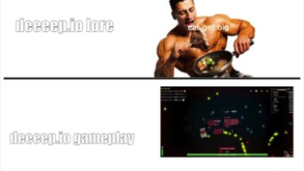 Deeeep.io gameplay VS deeeep.io lore