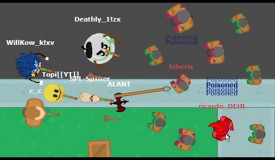 Blowdart Army Vs Zombies In Braains.io!