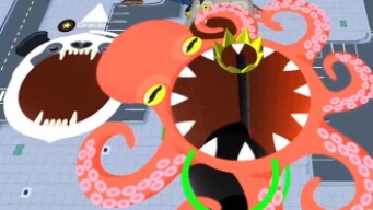 Hole.io Map Control: 100.00% - Time Mode Big Hole WORLD RECORD #397