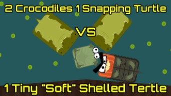 Deeeep.io: A Team VS A "Giant Soft" Shelled Tertle
