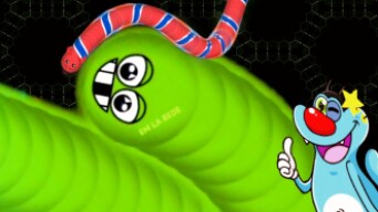 Killing Stoped Snake Head short / OGGY with Jack / wormate.io / worms