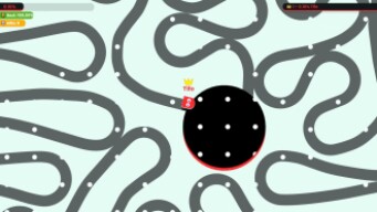 Paper.io 3 Map Control: 100.00% Ghost