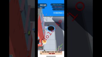 Playing Hole.io