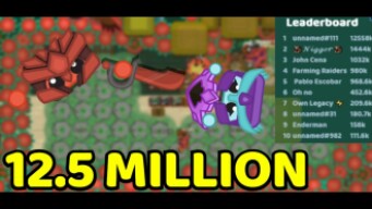 Starve.io - DEFENDING WINTER'S 12.5M LEGACY HS