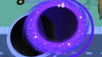 Hole.io Map Control: 100.00% - Time Mode Big Hole WORLD RECORD #419