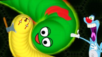 Wormate.io / Stupid Snake Killing / OGGY