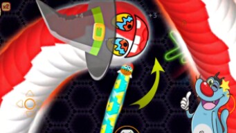 Wormate.io / Big Short Killing Snake / OGGY with Jack