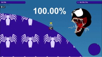 Paper.io 3 Map Control: 100.00% [Venom]