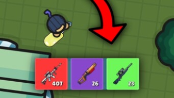 zombsroyale tutorial on switching/combos