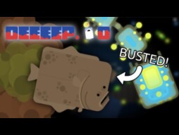ZAMN, THIS NEW FLATFISH IS CRAZY! - Deeeep.io Halibut Showcase & Beta Gameplay