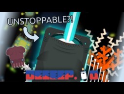 THE LASER OF THIS NEW SHARK CAUSES CHAOS! - Deeeep.io Megamouth Shark Showcase & Beta Gameplay