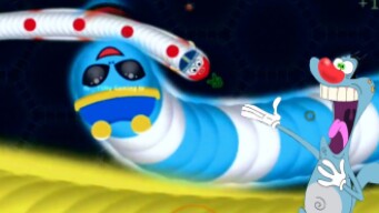 wormate.io / Snake game / Worms Head short / oggy PRO