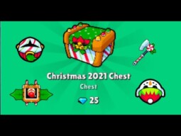 ZombsRoyale new chest Christmas 2021 chest