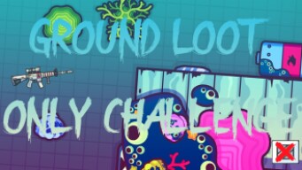 Ground Loot ONLY Challenge | ZombsRoyale.io