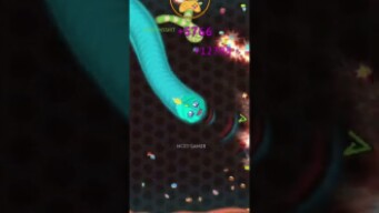 Wormate.io Epic Giant Snake Vs Small Snake Wormateio Epic Gameplay Moment