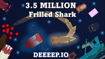 3.5 MILLION FRILLED SHARK! | Deeeep.io