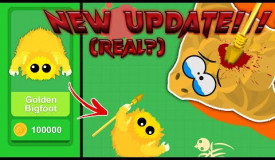 I BOUGHT THE *GOLDEN BIGFOOT* IN MOPE.IO // NEW UPDATE?!?!