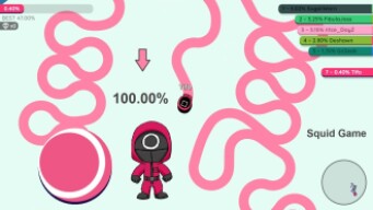 Paper.io 2 Map Control: 100.00% [Squid Game]