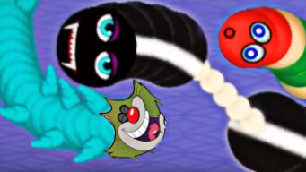 Worms zone io Slither Snake / OGGY with Jack