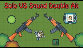 Zombs Royale | Solo VS Squad With Double AK After Got Patched