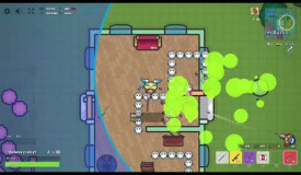 fighting sportgamer7 in ZombsRoyale.io